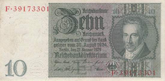 10 Mark 1929